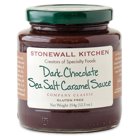 Stonewall Kitchen Dark Chocolate Sea Salt Caramel Sauce, , large image number 1