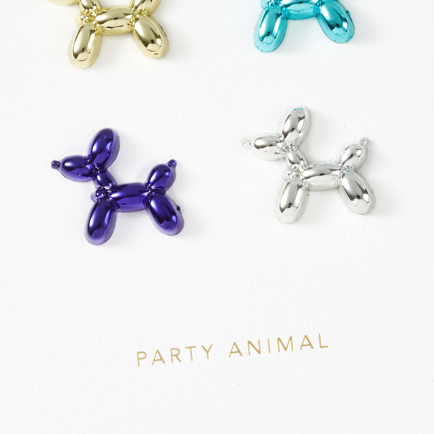 Balloon Animals Birthday Card Card Front Detail image number 4