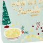 Food and Games Daughter and Son-in-Law Christmas Card Card Front Detial image number 6