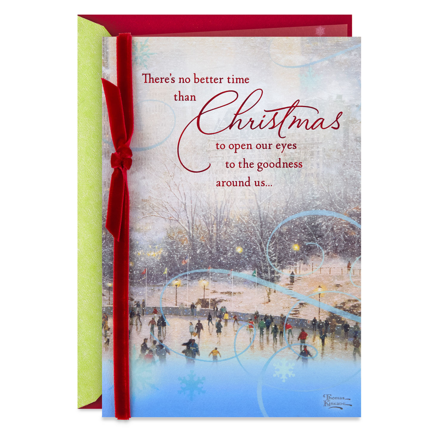 Thomas Kinkade You're a Good and Gracious Gift Christmas Card