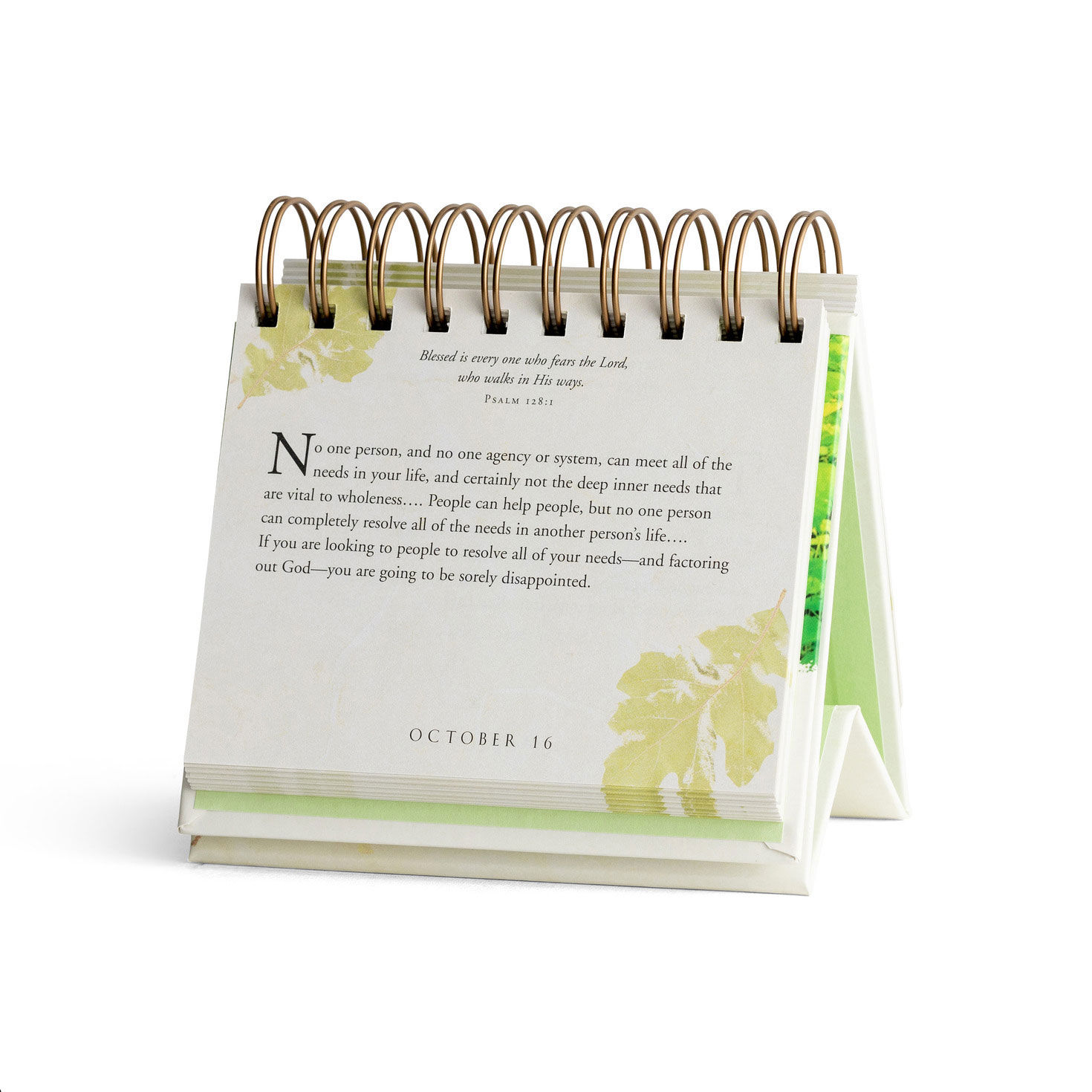 Charles Stanley God's Way Perpetual Calendar inside page image number 3