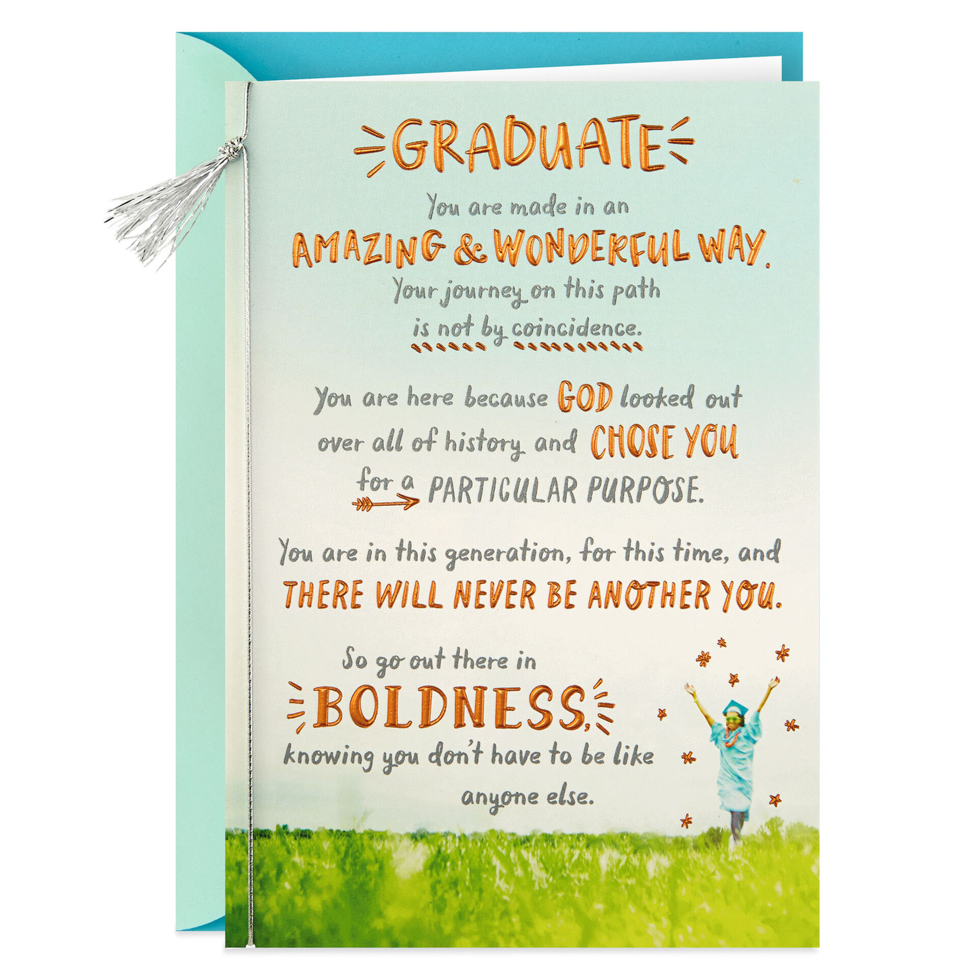 God Chose You Religious Graduation Card - Greeting Cards - Hallmark