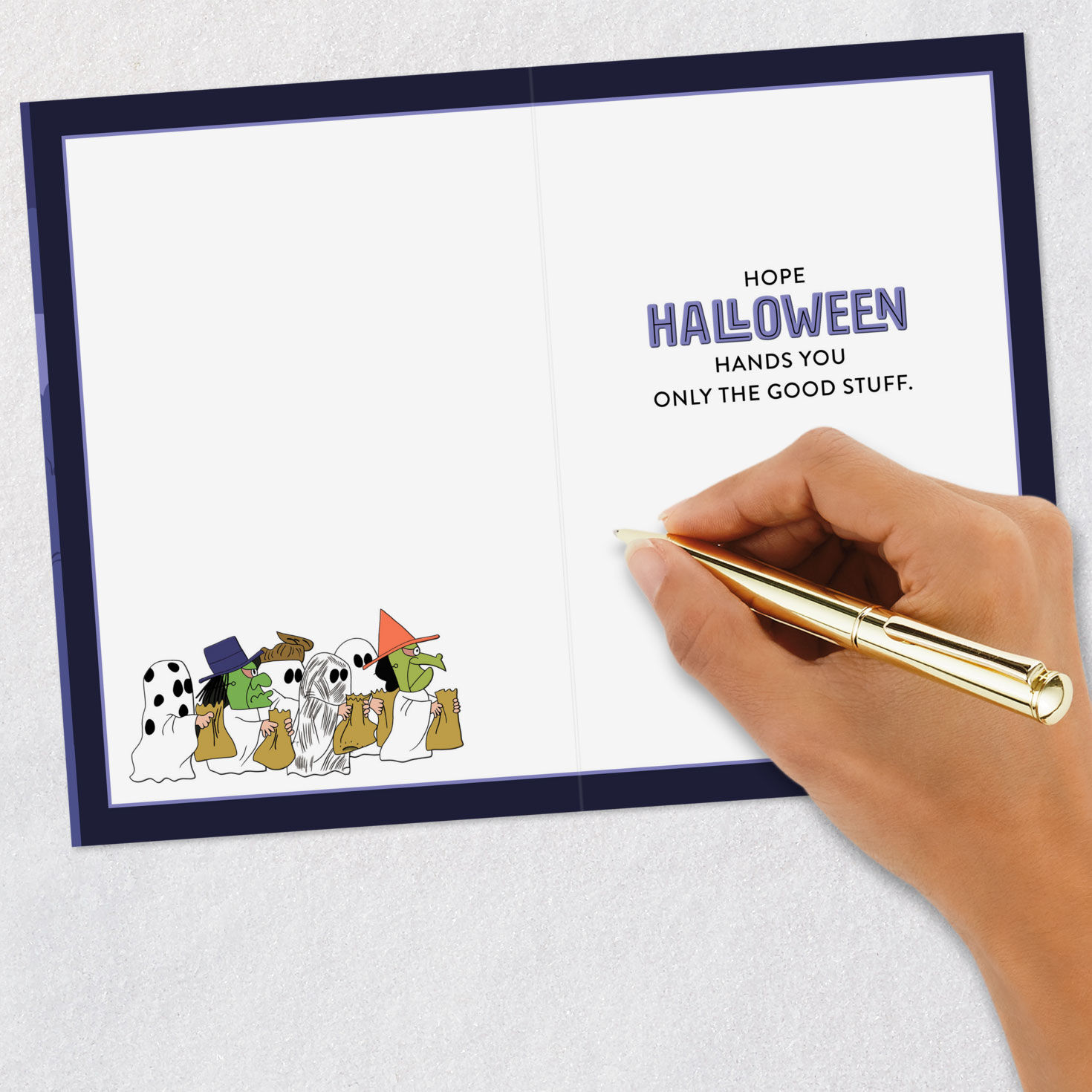 Peanuts&reg; I Got a Rock Funny Halloween Card, , large image number 6