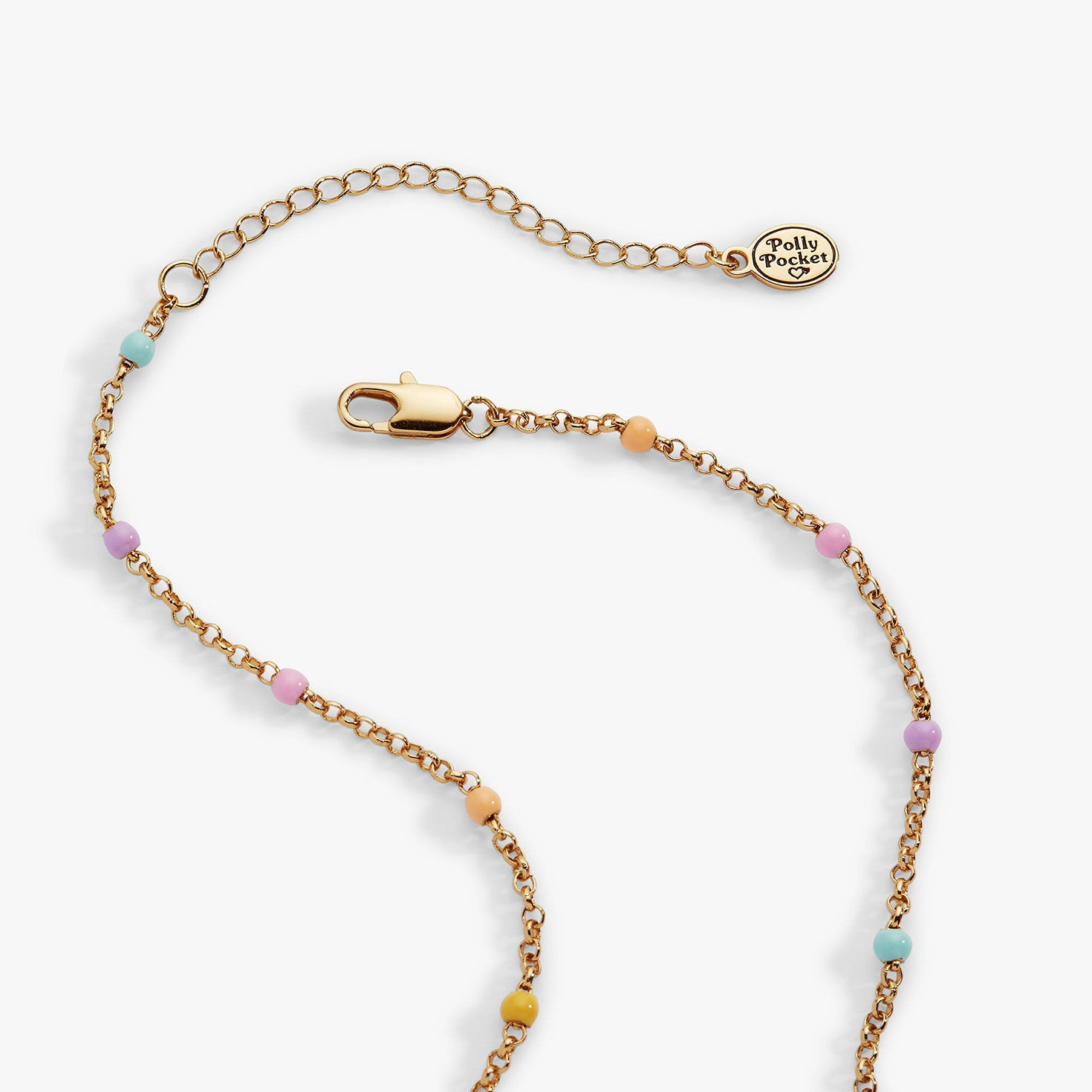 Alex And Ani Polly Pocket&trade; House Locket Necklace closeup view image number 2