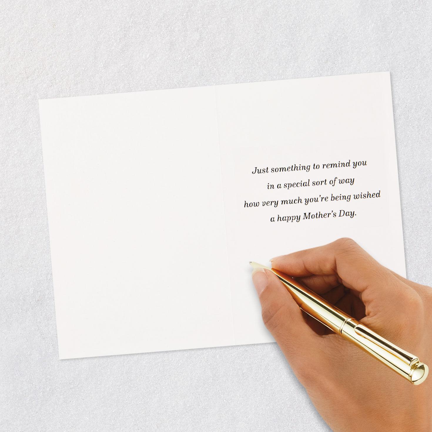 Flowers and Butterflies Mother's Day Card Pack signing card image number 6