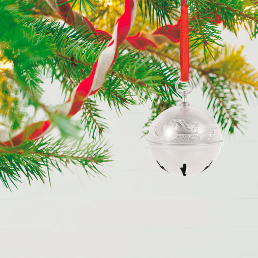 Ring in the Season Bell Metal Ornament, 