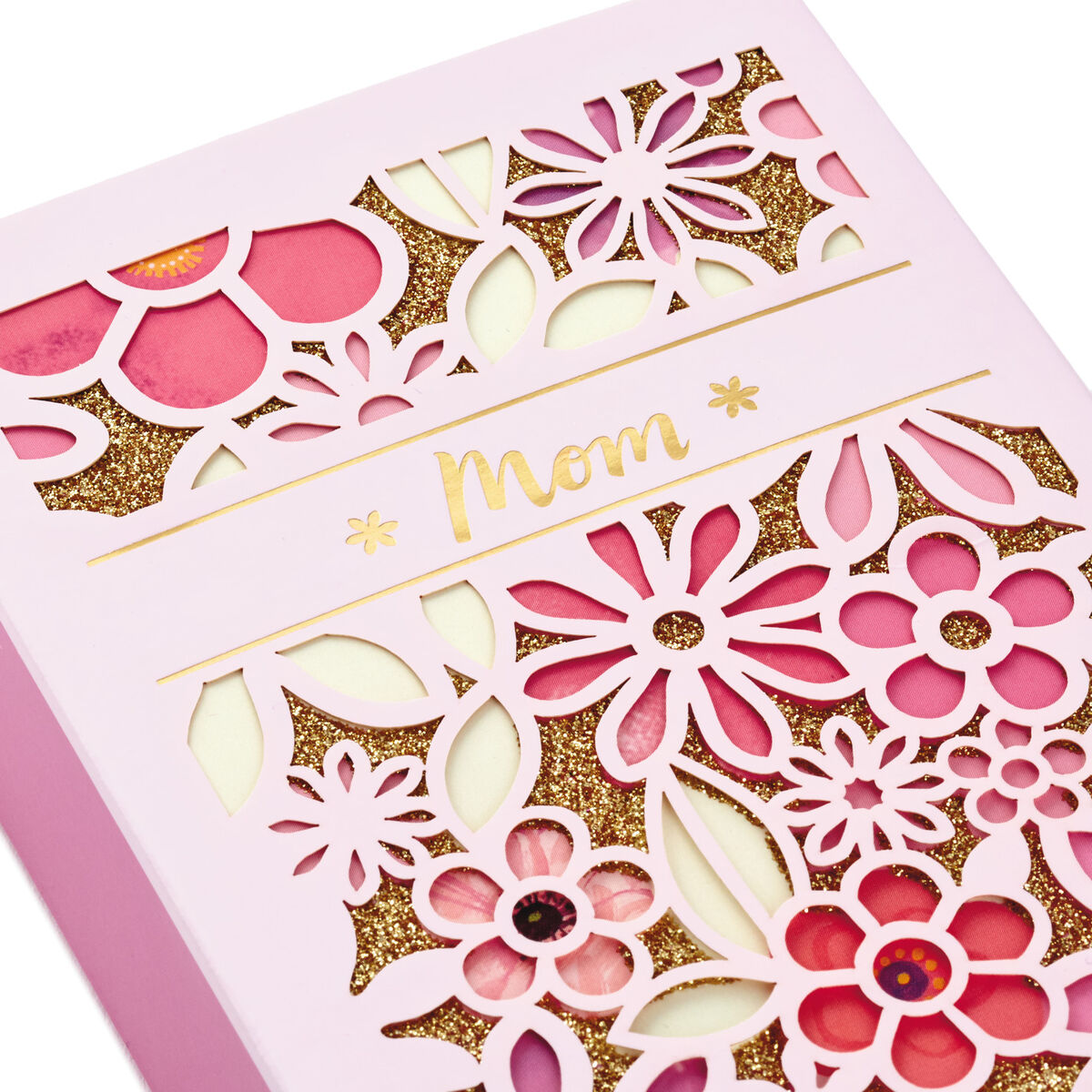 Mother's Day Floral Small SlideOpen Gift Box for Mom Gift Boxes