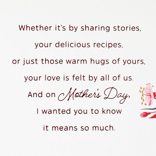 Your Love Means So Much Mother's Day Card for Grandma, 