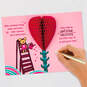 Sweet and Smart Pop-Up Valentine's Day Card for Granddaughter, , large image number 7