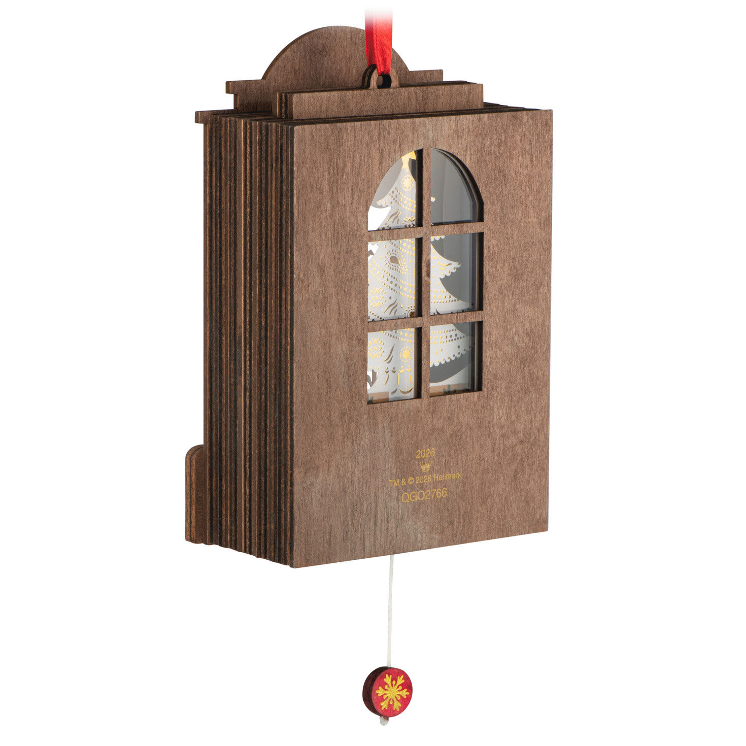 The Nutcracker Ballet Papercraft Keepsake Ornament Back image number 6