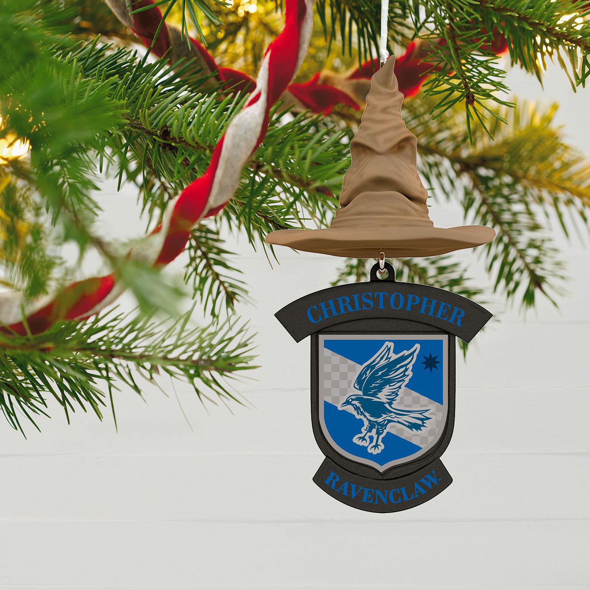 Harry Potter™ Sorting Hat Personalized Ornament, Ravenclaw