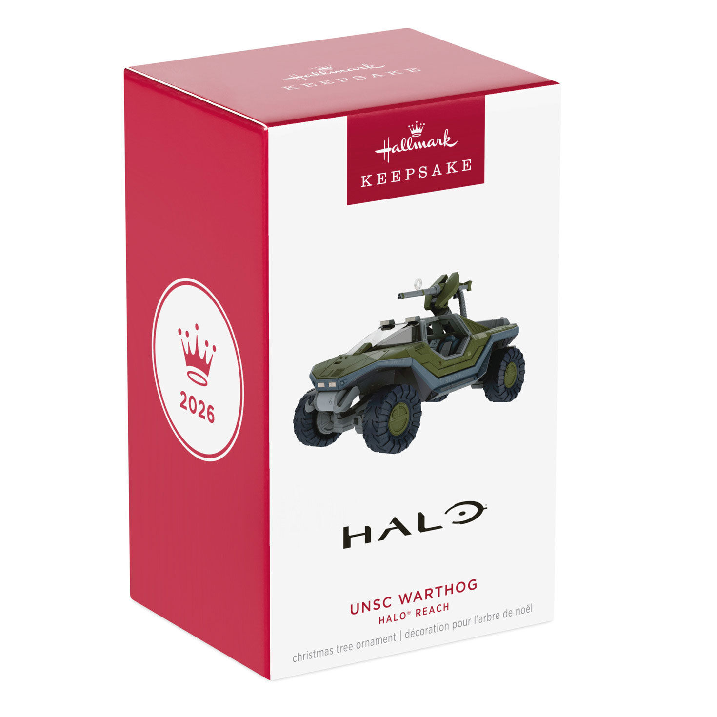 Halo Video Game Vehicle Keepsake Ornament package front image number 7