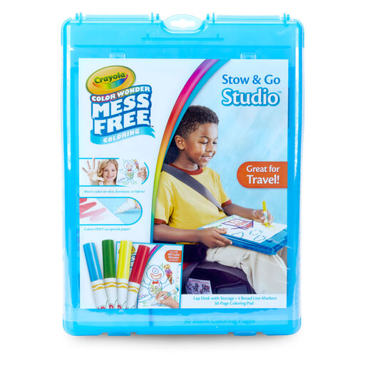 Crayola Color Wonder Stow and Go Studio, 