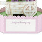 You Are Loved Purple Pansy 3D Pop-Up Love Card, , large image number 3