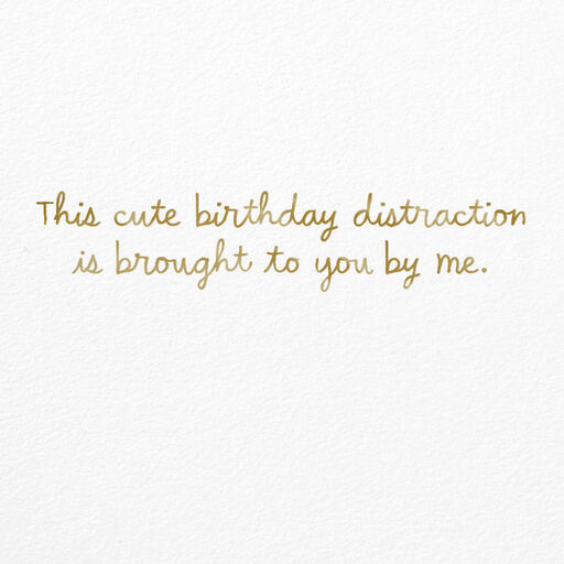 Cute Kitten Photo Birthday Card, 