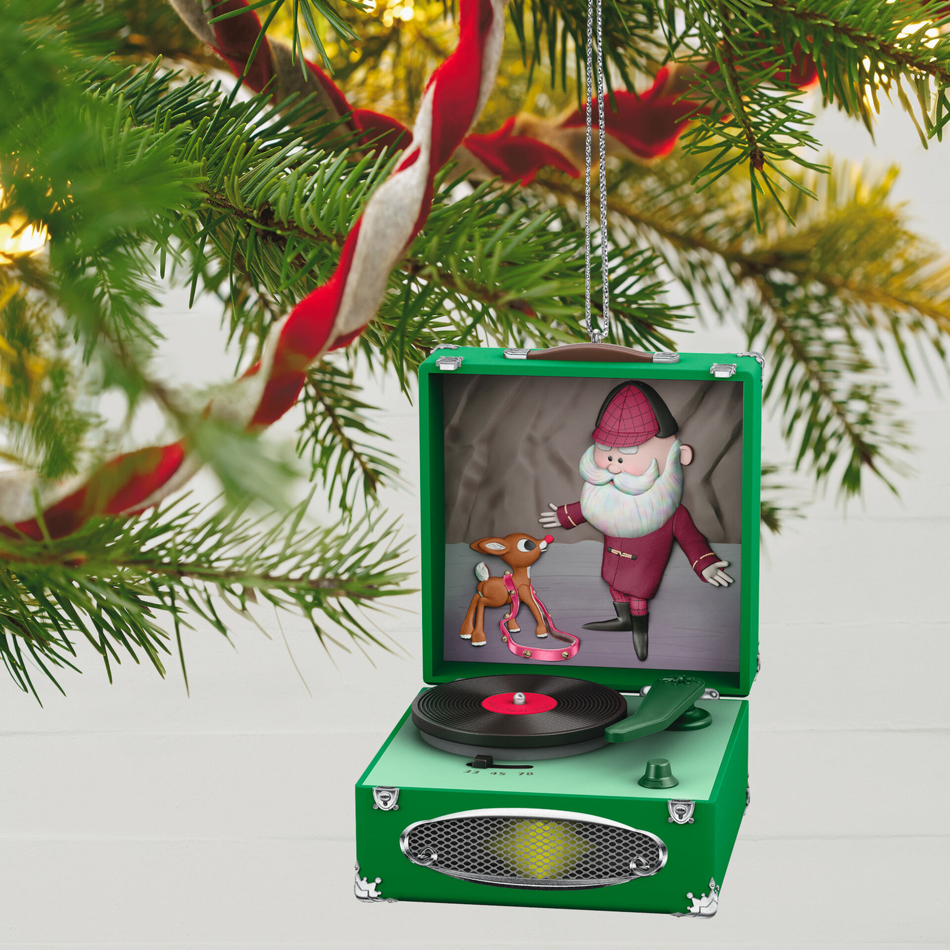 Rudolph The Red Nosed Reindeer Jingle Jingle Jingle Musical Ornament With Light Keepsake Ornaments Hallmark