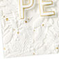 White and Gold Peace Holiday Card Card Front Detail image number 5