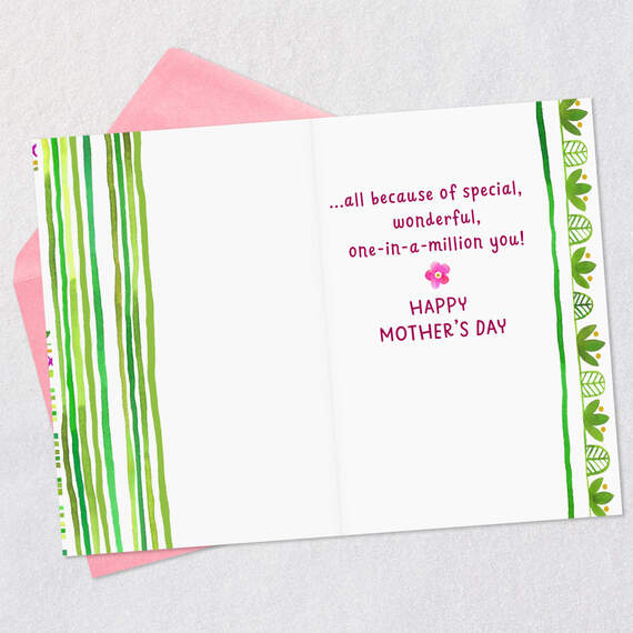 You Make the World a Happier Place Mother's Day Card From All of Us, , large image number 3