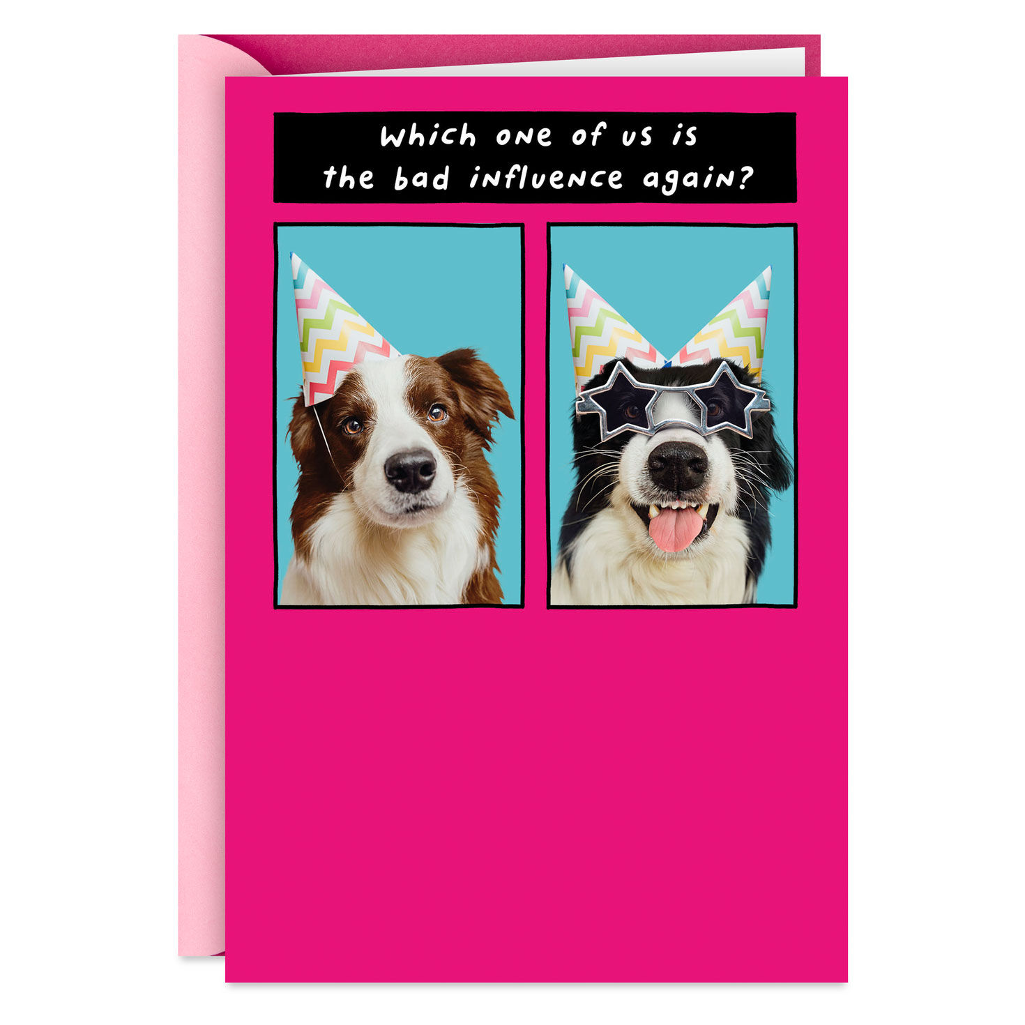 Favorite Bad Influence Funny Birthday Card for Sister