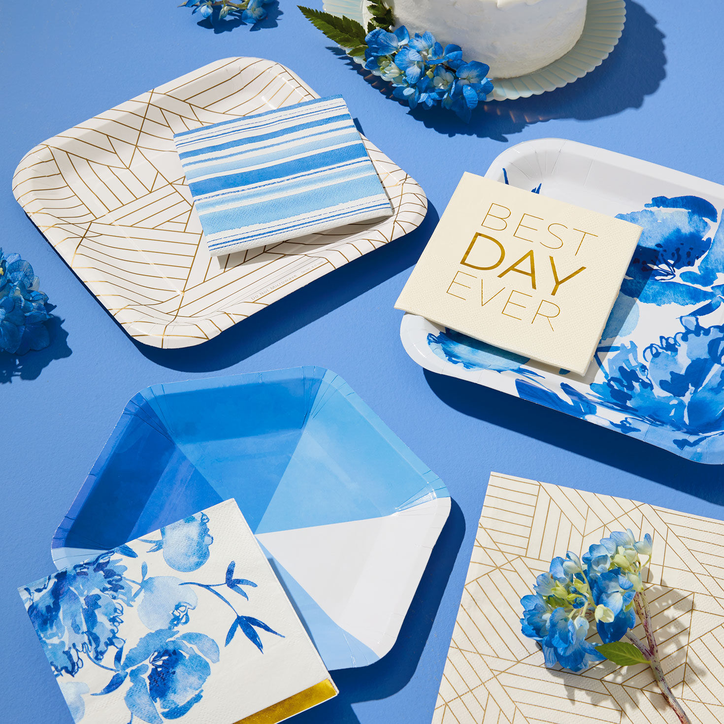 Ivory "Best Day Ever" Cocktail Napkins, Set of 16 for only USD 4.49 | Hallmark