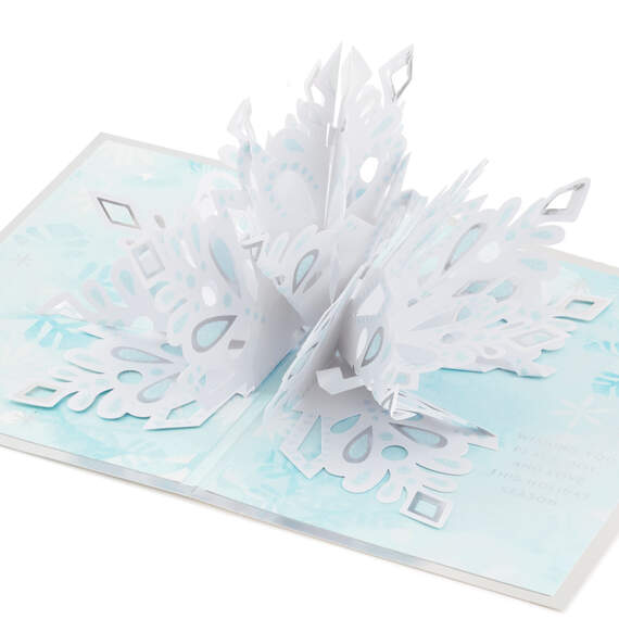 Let It Snow 3D Pop-Up Holiday Card, , large image number 1