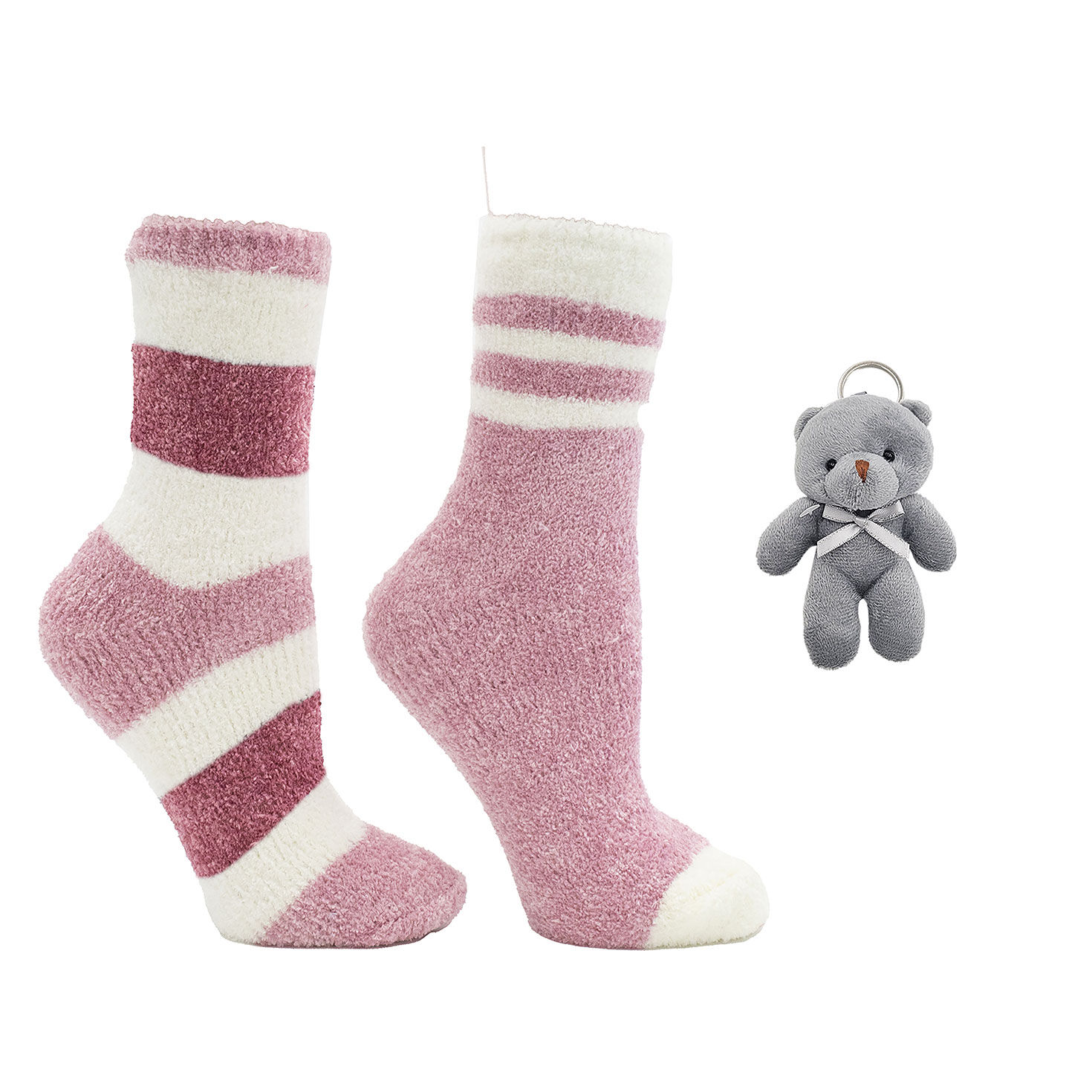 Aromasoles Pink Velvet Rose-Scented Socks front image number 1