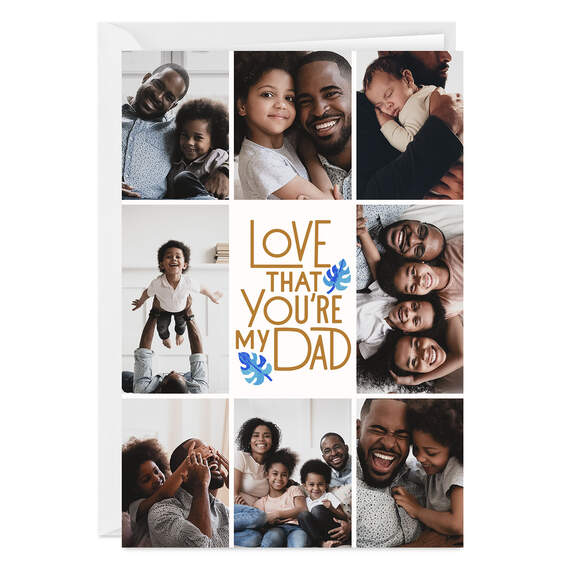 Love That You’re My Dad Folded Love Photo Card, , large image number 1