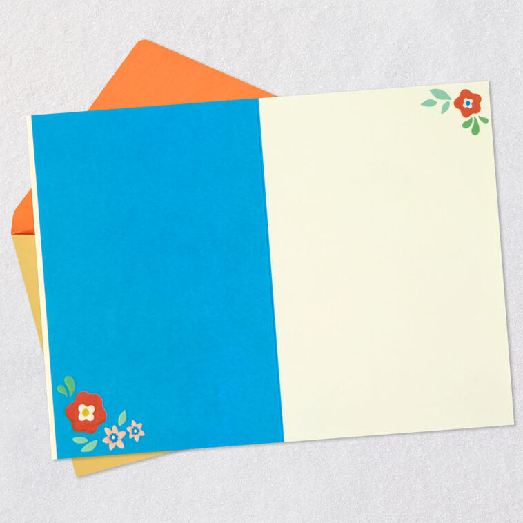 Festive Tassel Garland Blank Card, , large image number 2