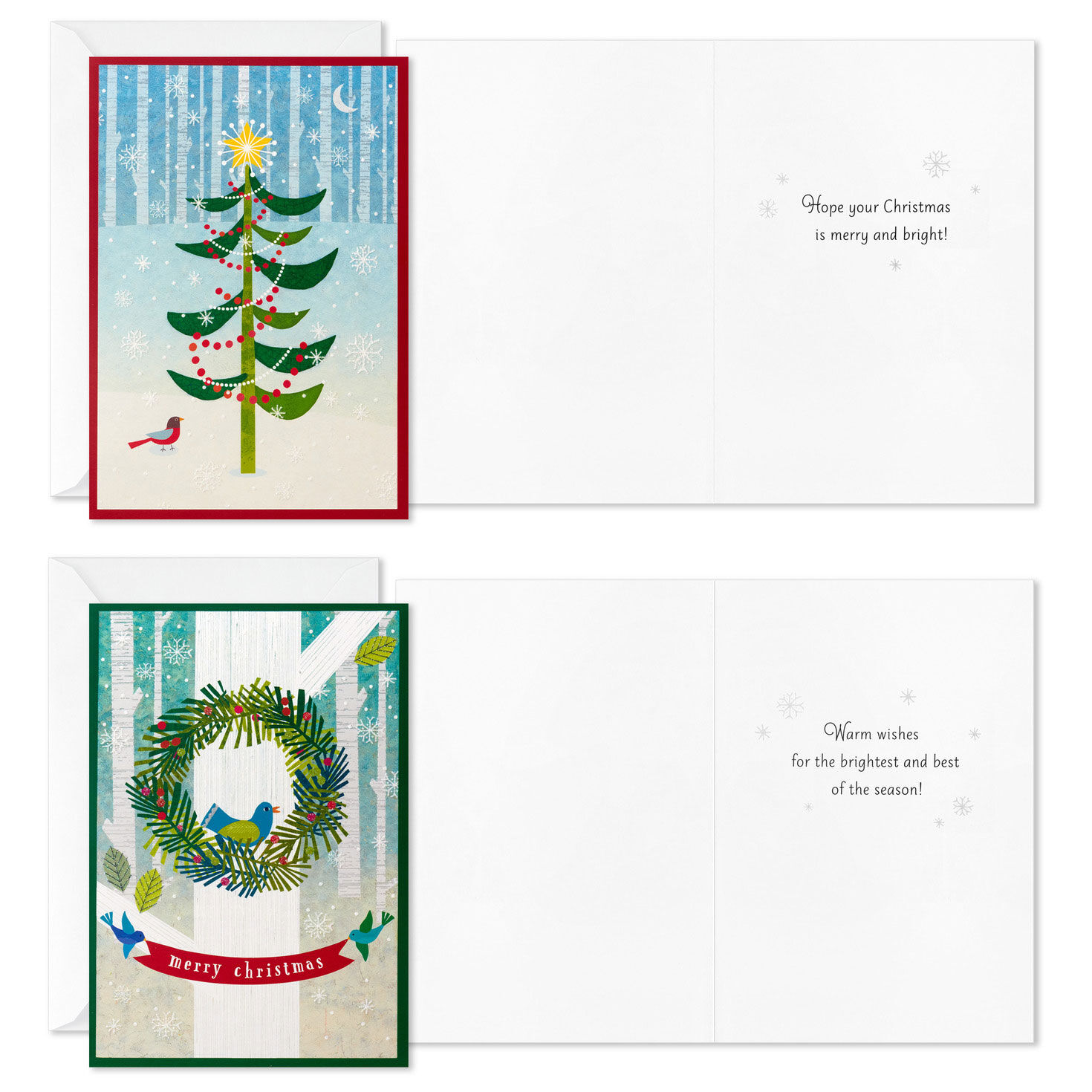 Assorted Boxed Christmas Cards Card Front with Sentiment image number 4