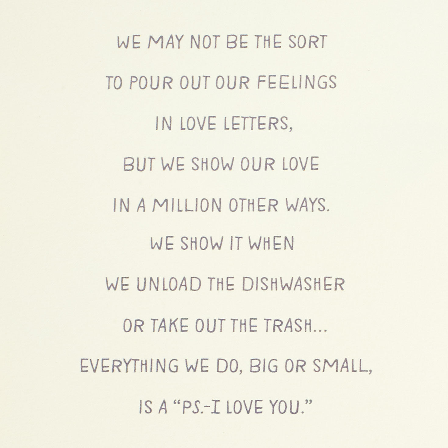 Love Letters Husband Valentine's Day Card Sentiment image number 3