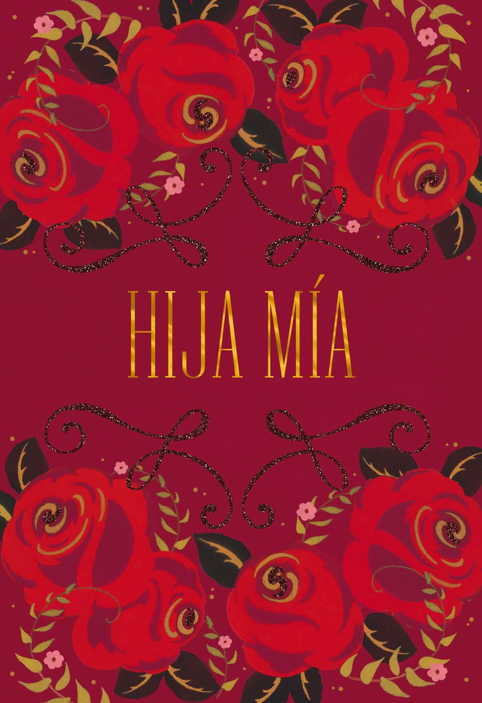 Blossom Spanish-Language Valentine's Day Card for Daughter