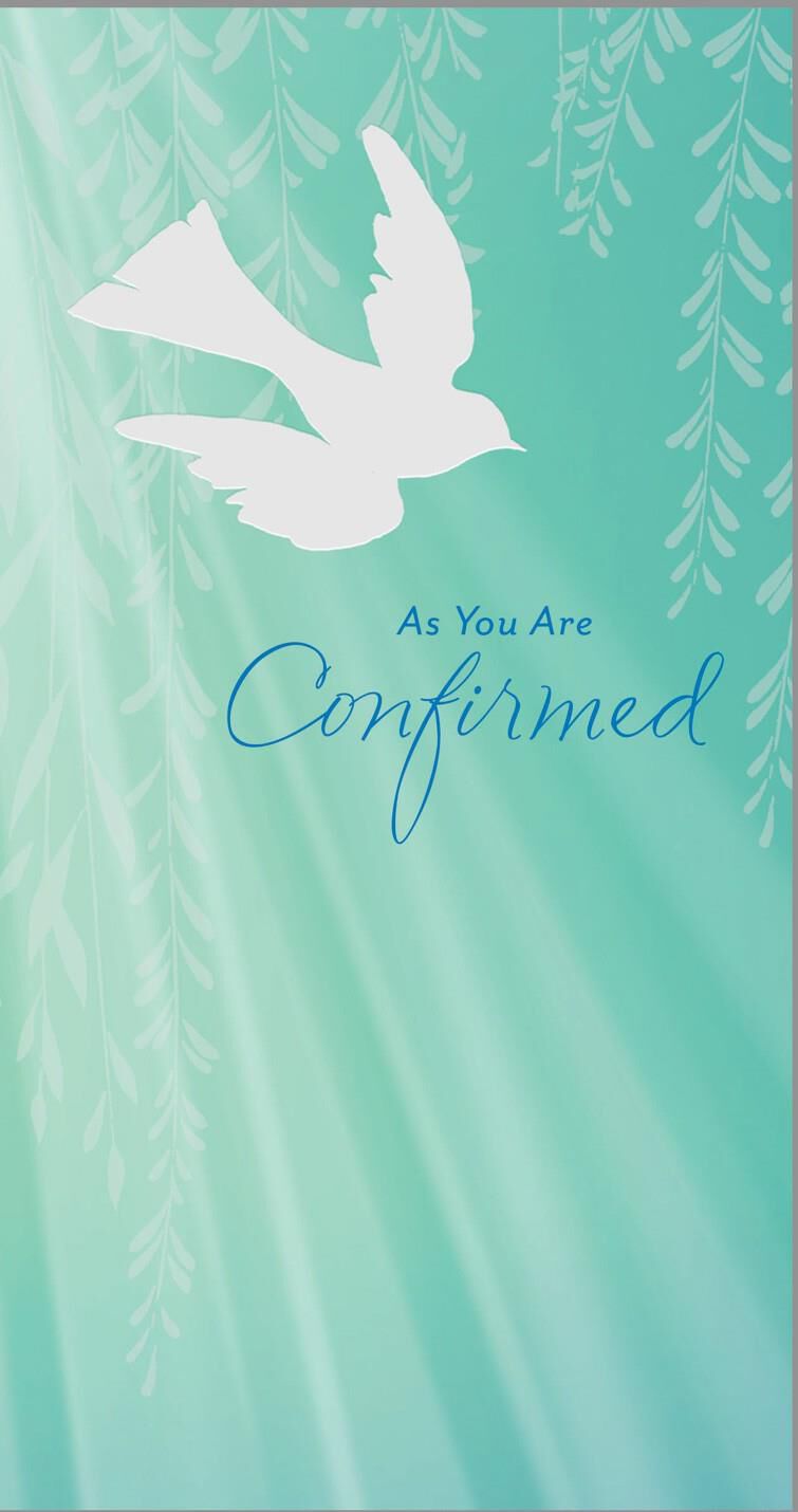Blessing of Faith Confirmation Money Holder Card