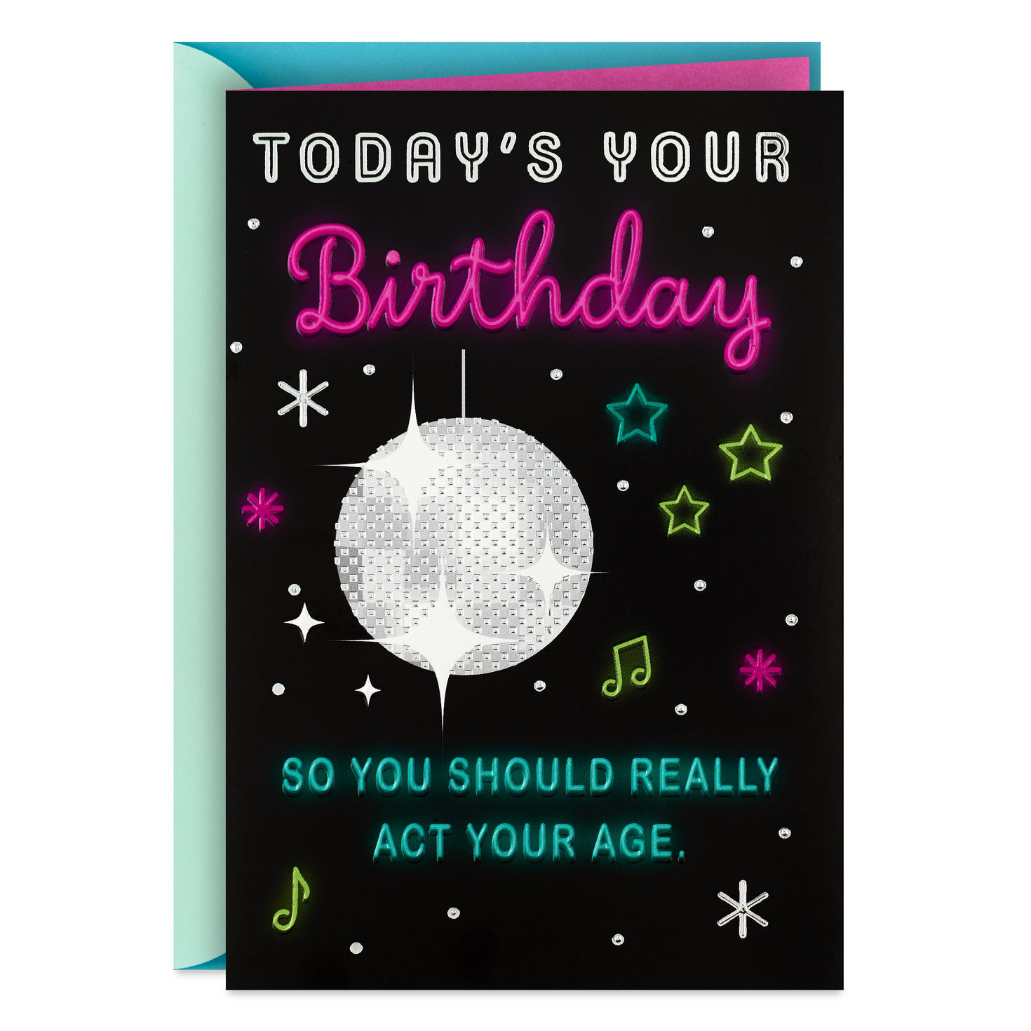 Cheers to Acting Your Age Birthday Card for only USD 3.99 | Hallmark