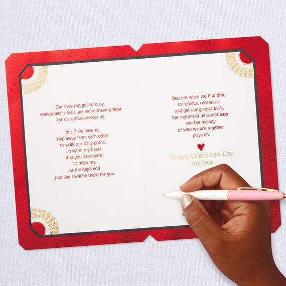 Love Keeps This Thing Together Valentine's Day Card, , large image number 6