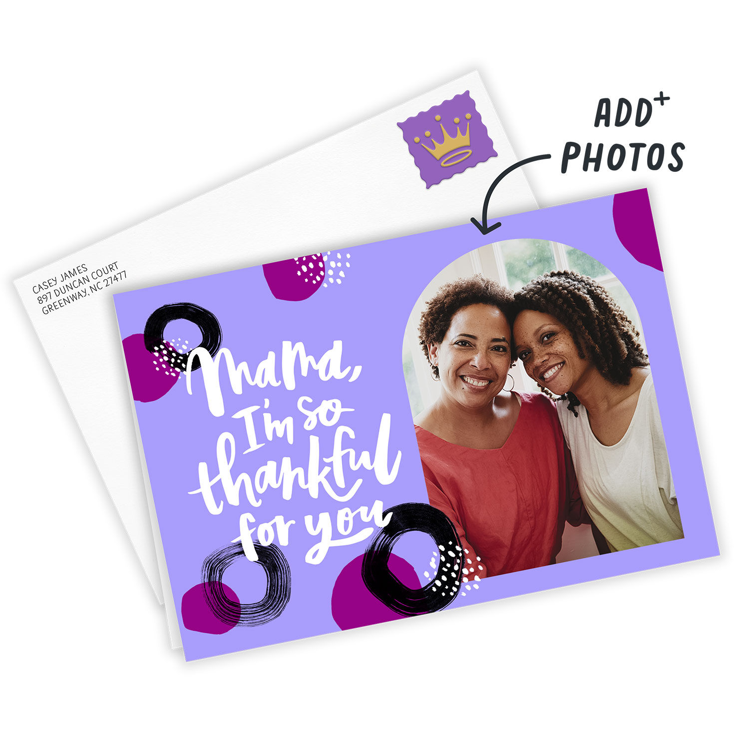 Personalized Thankful for You, Mama Photo Card for only USD 4.99 | Hallmark
