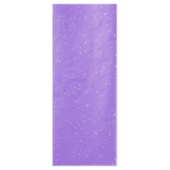 Amethyst Purple With Gems Tissue Paper, 6 sheets
