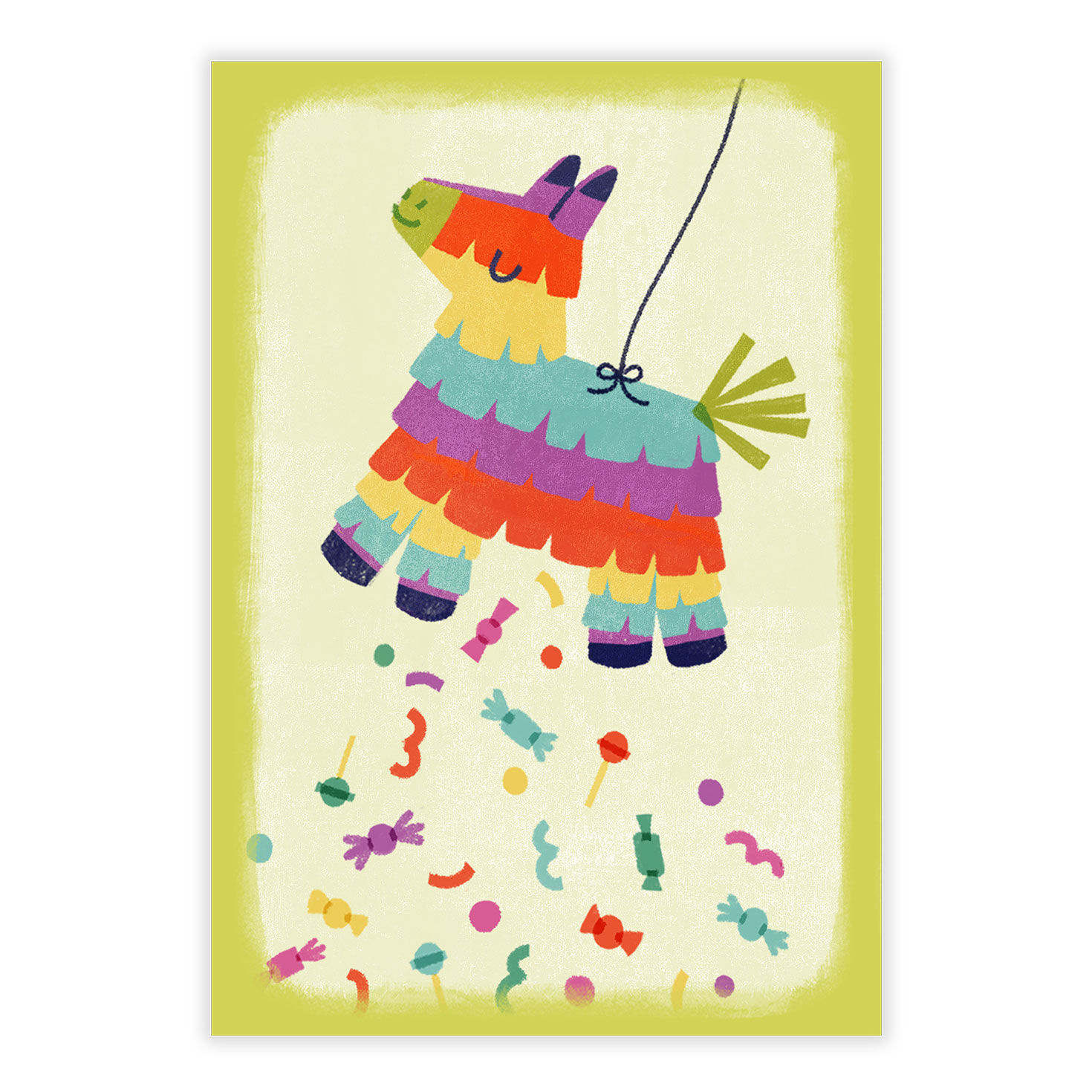 Fun Pi&ntilde;ata Birthday eCard, , large image number 2