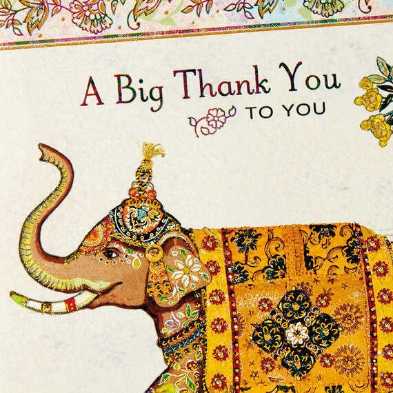 Your Special Thoughtfulness Thank You Card, , large image number 4