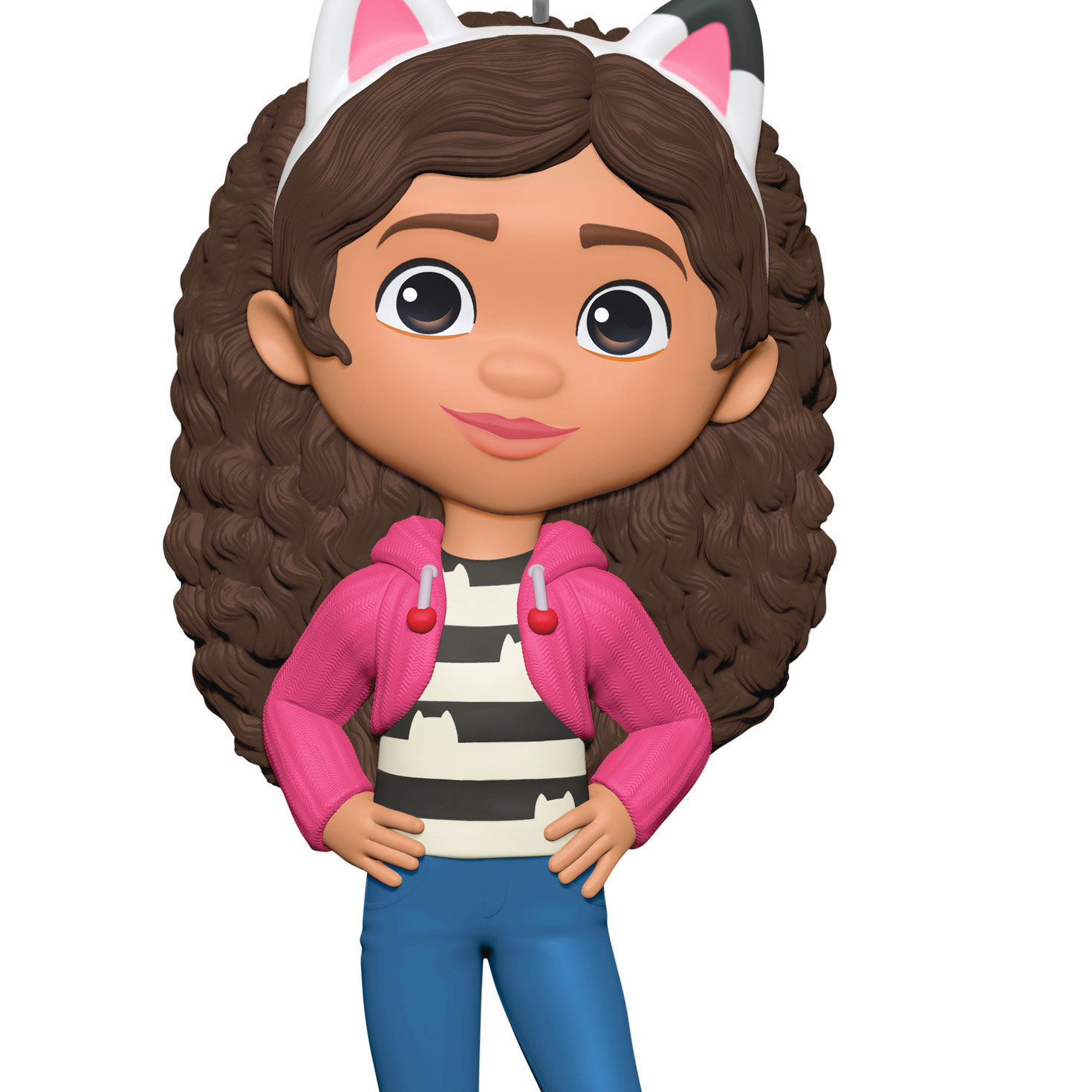 Gabby's Dollhouse Gabby Keepsake Ornament upclose view image number 5