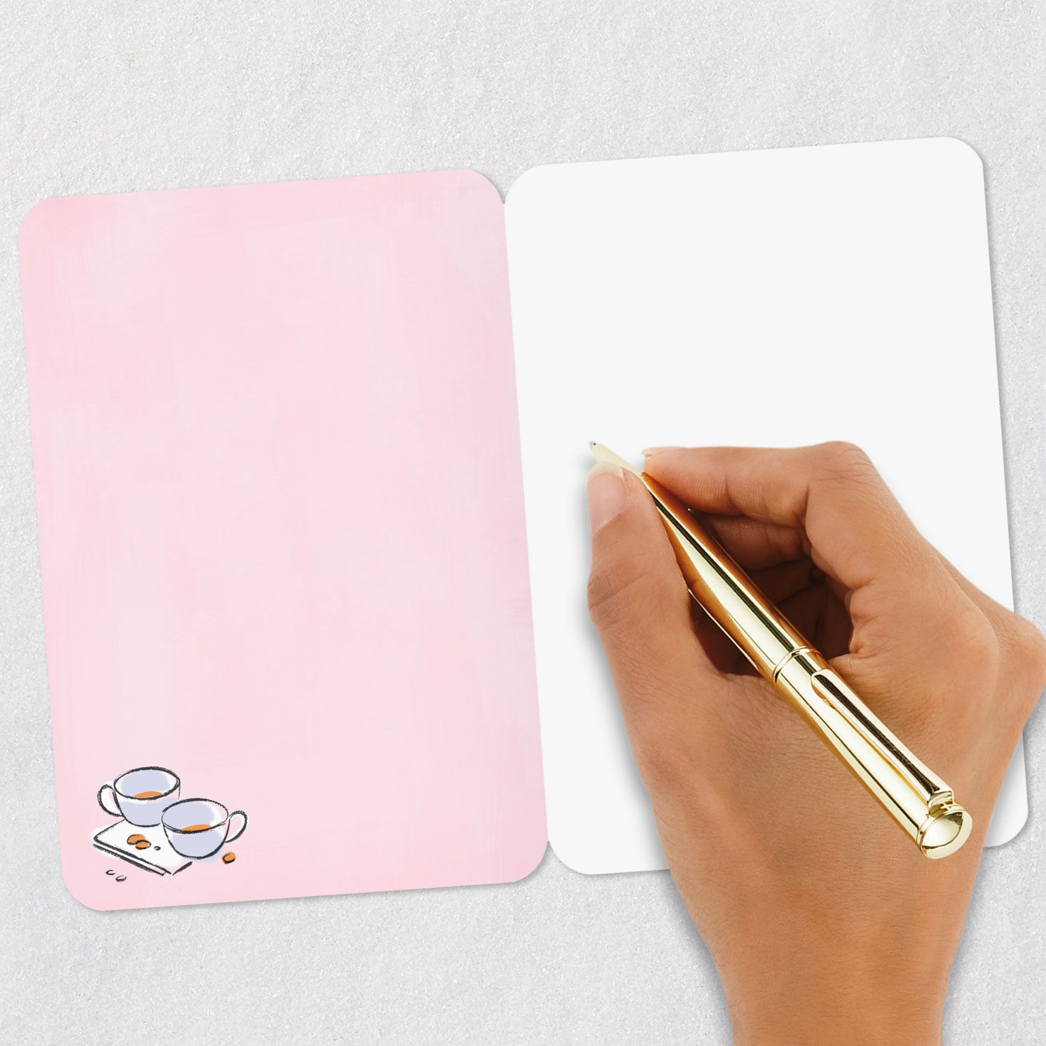 Lattes and Pastries Blank Card Signing card image number 5