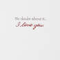 Love You No Ifs, Ands, or Butts Funny Love Card, , large image number 3