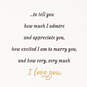 I'm Excited to Marry You Wedding Card, , large image number 2