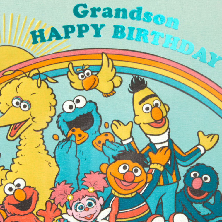 Sesame Street® So Very Lovable Birthday Card for Grandson, , large image number 4