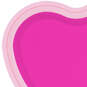 Bright Pink Heart-Shaped Dessert Plates, Set of 8, , large image number 3
