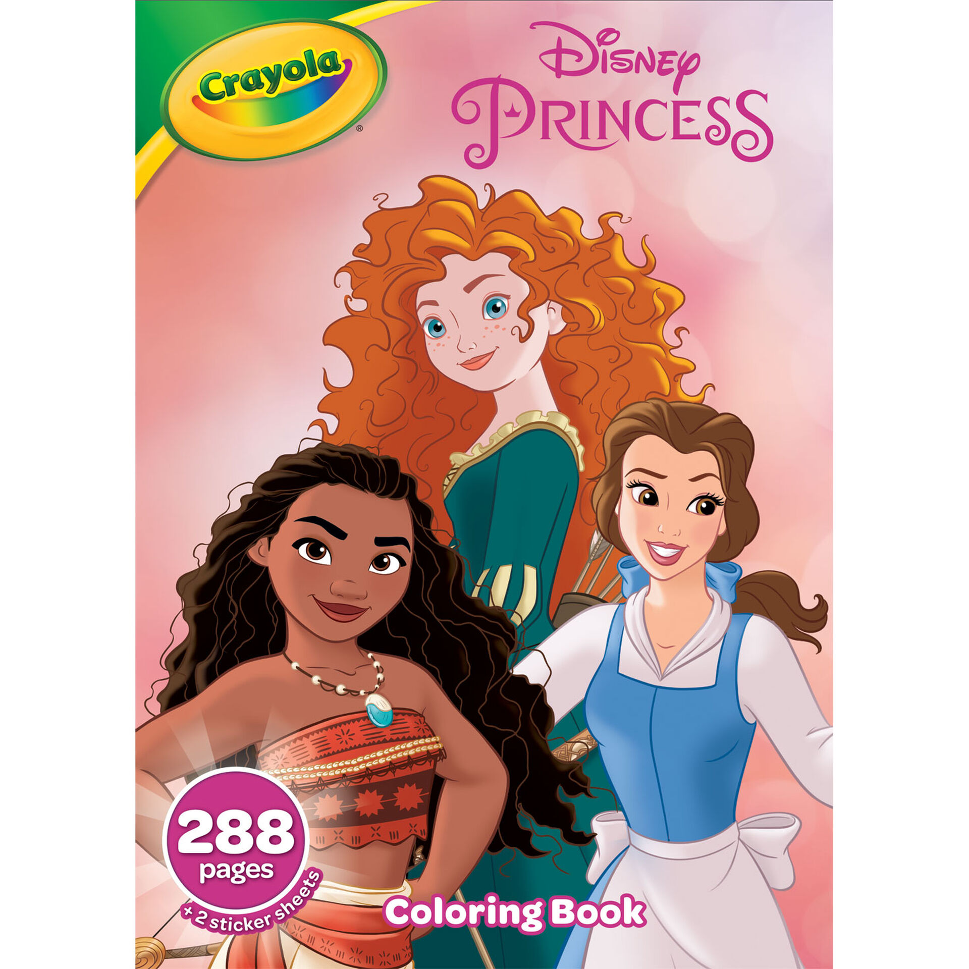 Crayola disney princess coloring book arts crafts hallmark