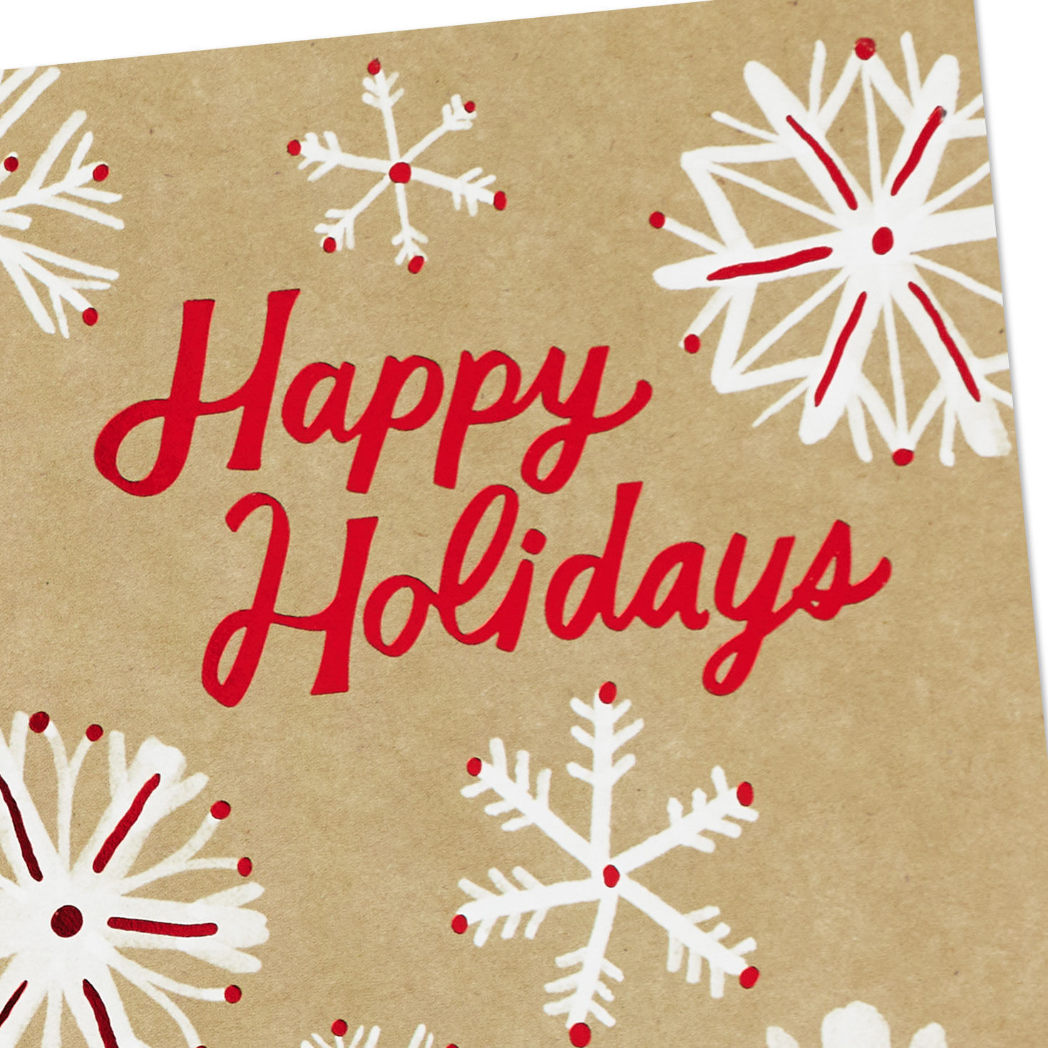 Snowflakes on Tan Money-Holder Christmas Cards, Pack of 6 for only USD 6.99 | Hallmark