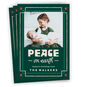 Peace on Earth Flat Christmas Photo Card, , large image number 1