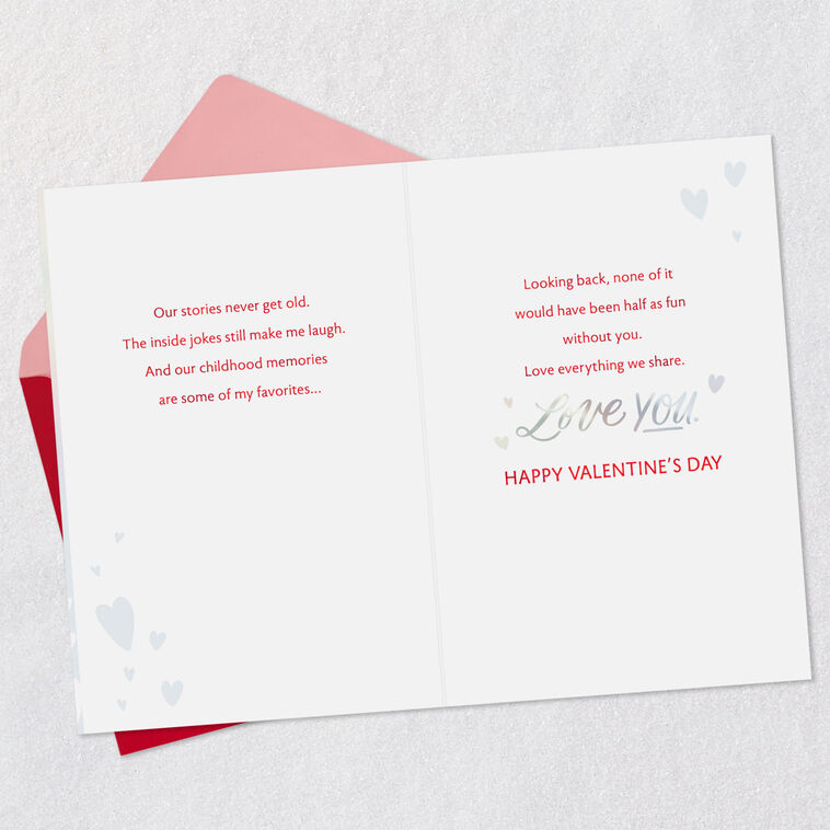 Valentines Day Cards For Sister