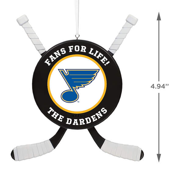 NHL Hockey Personalized Ornament, St. Louis Blues®, , large image number 3