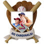 MLB St. Louis Cardinals™ Baseball Personalized Ornament, Custom Photo and Text, , large image number 1